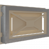 Kratka kominkowa WIND kremowa 22x37